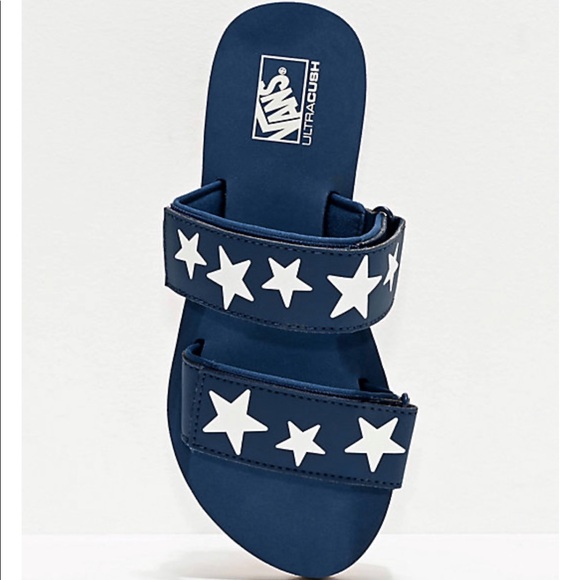 HP 🥳🎉 NWT Vans Star Platform Slides Size 7 - Picture 3 of 8